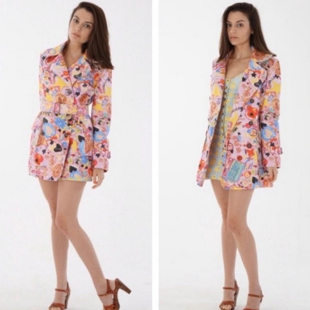 Vintage Colorful Fiorucci Coat